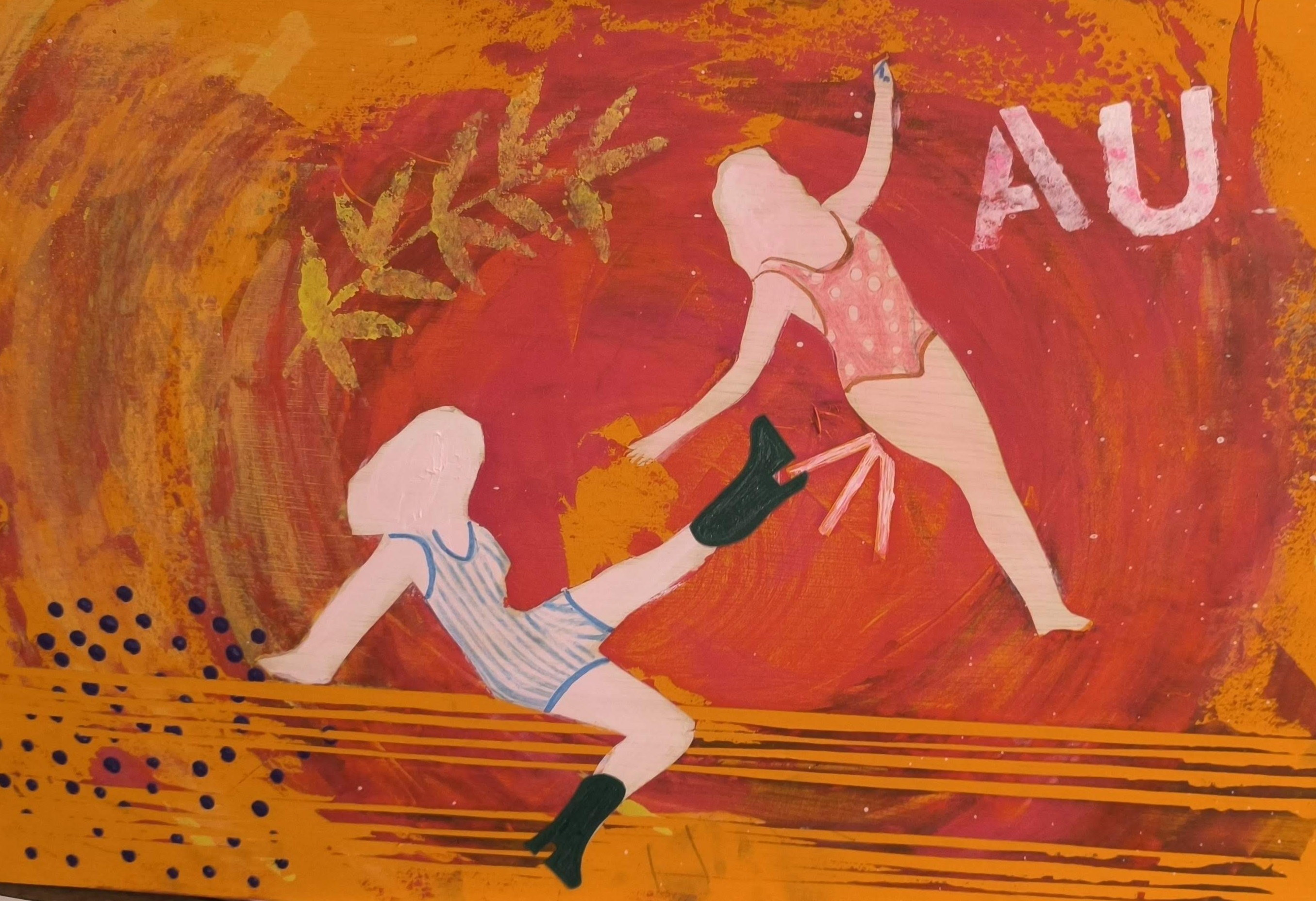 Voorbeeld van een werk uit Sip & Paint